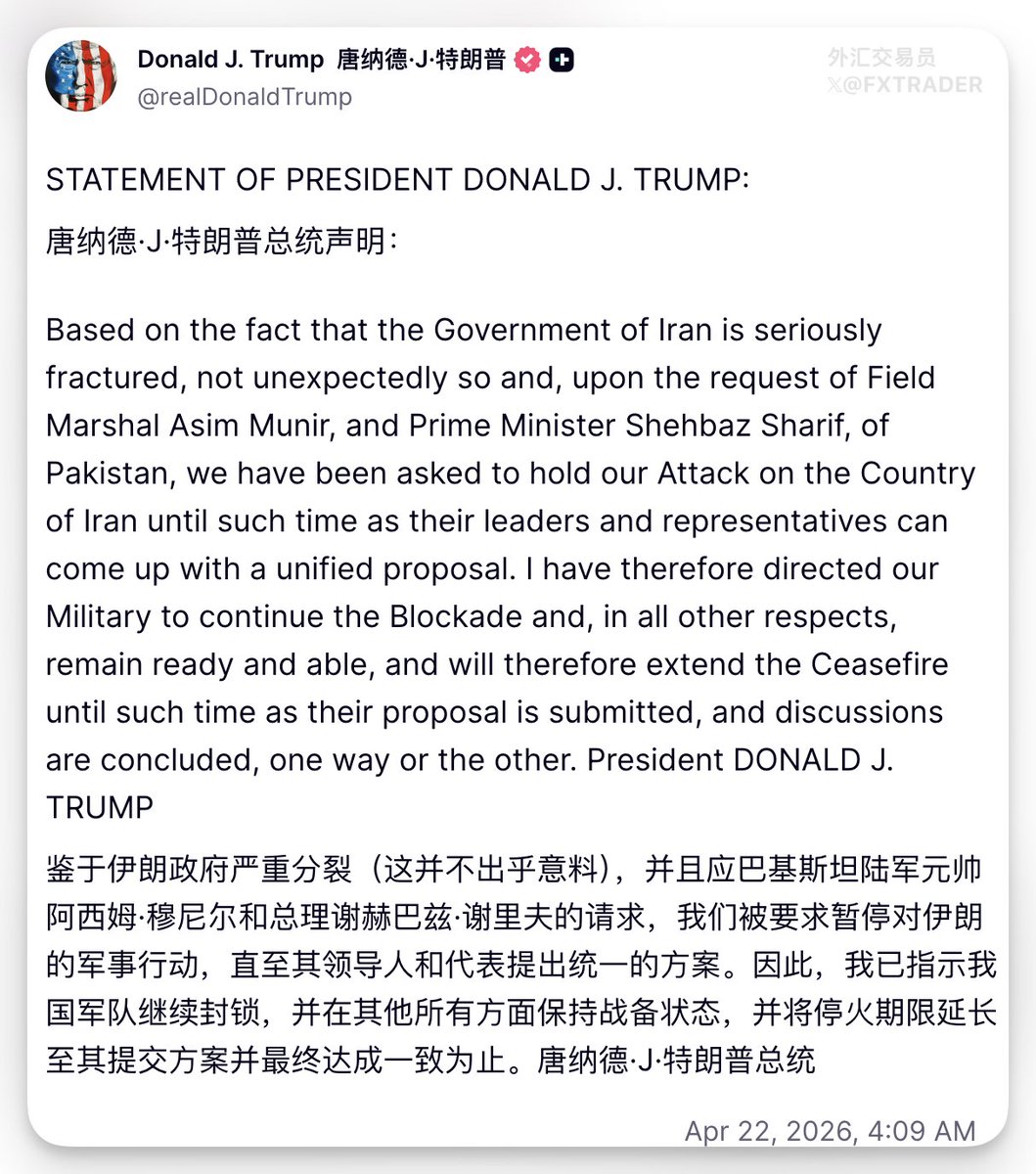 外汇交易员 tweet media