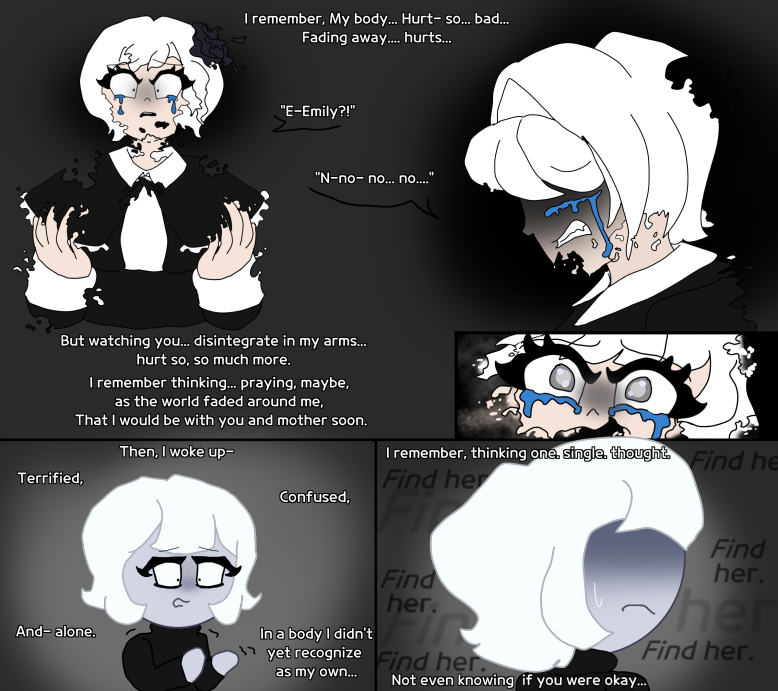 Flowerh4406's tweet photo. ANGST ANGST ANGST
I spent most of today finishing this
#crwc #cookierunwitchescastle #cookierunfanart
#comic #firstsaltcookie #firstsugarcookie https://t.co/XNQpCay7PR