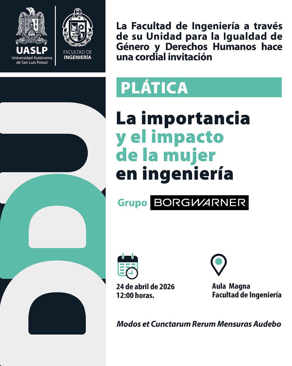 Facultad de Ingeniería UASLP tweet media