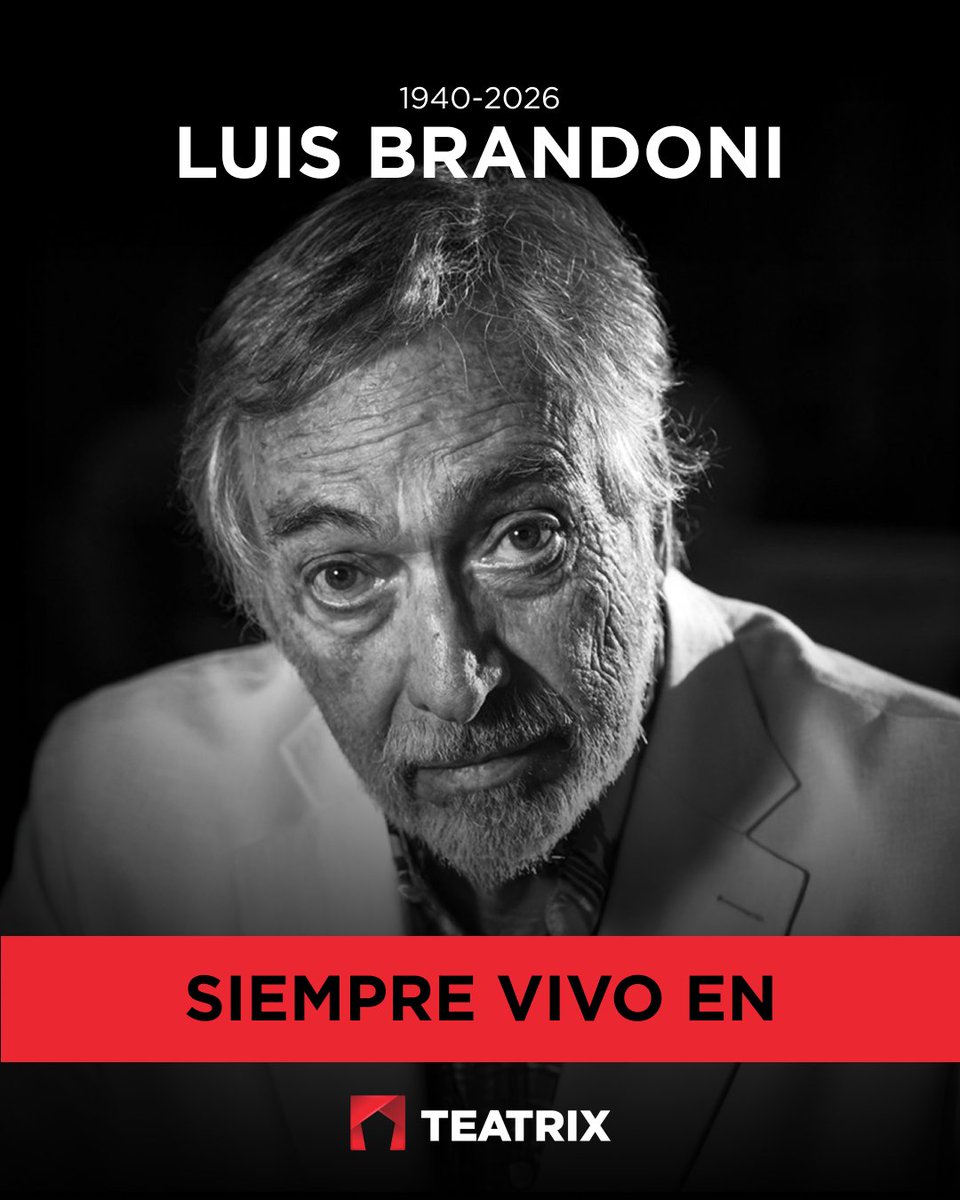 Cada uno de los personajes de Luis Brandoni es un espejo donde mirarnos como argentinos. Por eso, en Teatrix decidimos que su legado no tenga barreras: liberamos sus obras para que puedas verlas gratis, cuando quieras y desde donde estés 🤍