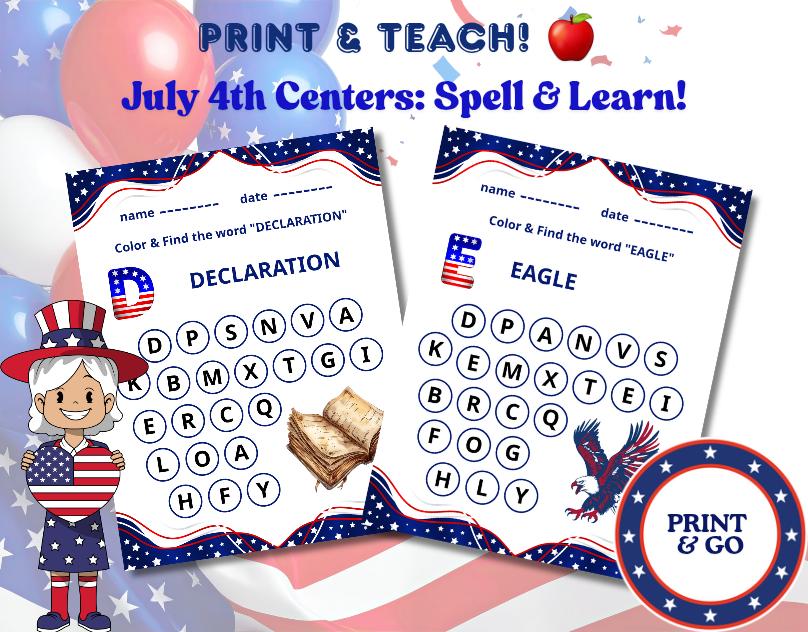 todayne98673220's tweet image. 🇺🇸 July 4th Literacy Fun! 🎆
​Keep your K-2 learners engaged with our A-Z Find, Color &amp;amp; Spell bundle! ✍️✨
​✅ 26 No-Prep Pages
✅ Patriotic Vocabulary
✅ Master Letters &amp;amp; Spelling
​Grab it on TpT! 👇
teacherspayteachers.com/Product/July-4…
​#July4th #TeacherLife #Kindergarten #TpT #Homeschool