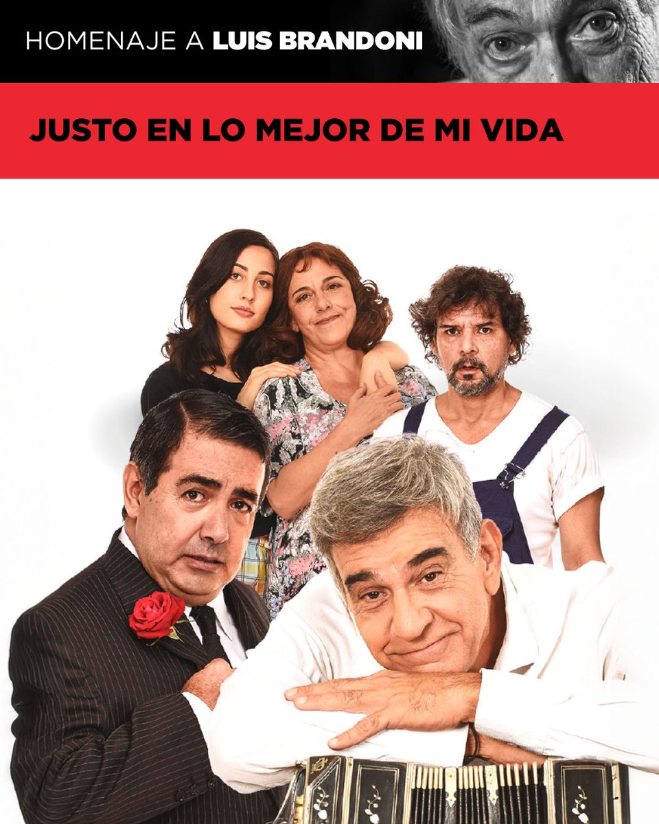SomosTeatrix's tweet photo. 🎭 Justo en lo mejor de mi vida: La mirada lúcida de Brandoni como director sobre los vínculos que nos marcan para siempre.

https://t.co/OZnZc0VsRD https://t.co/tFoMKW5wJ7