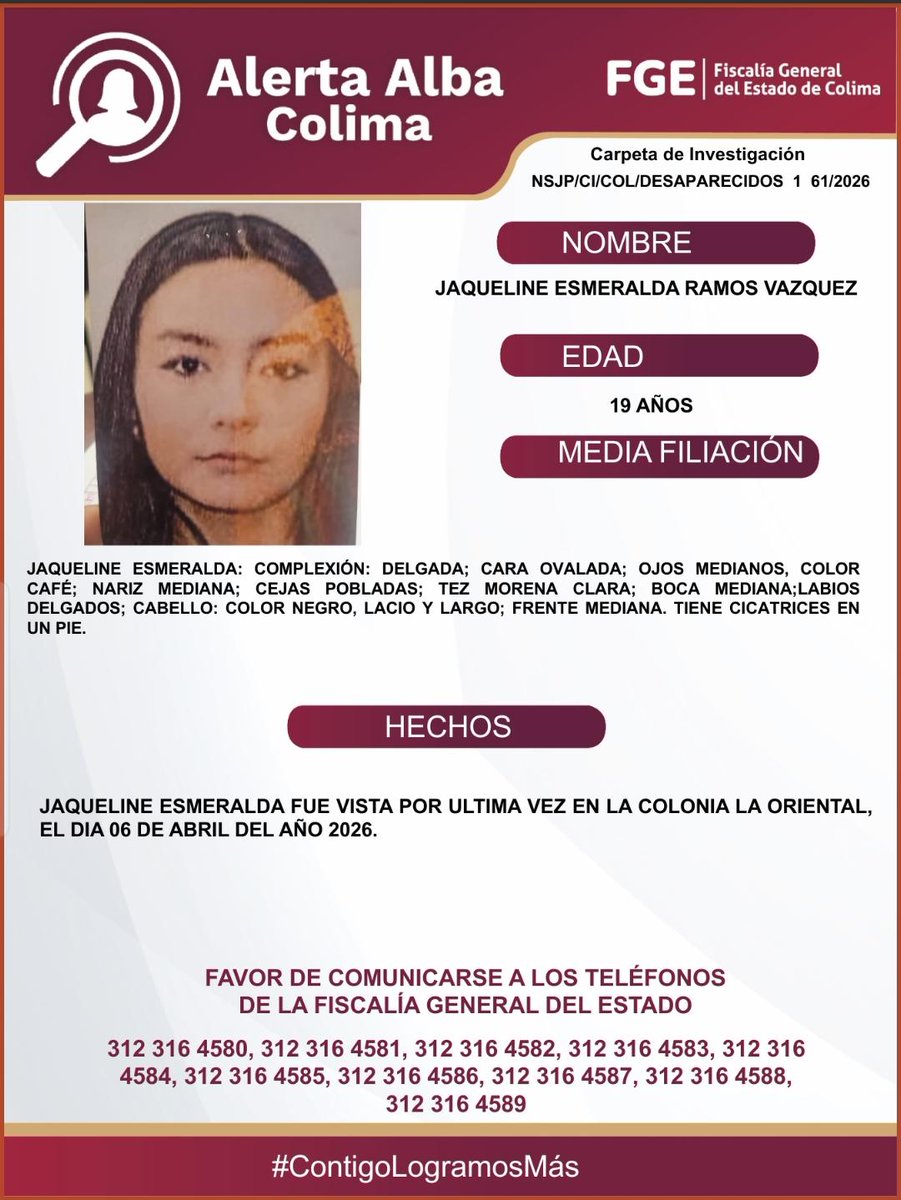 Fiscalía Colima tweet media