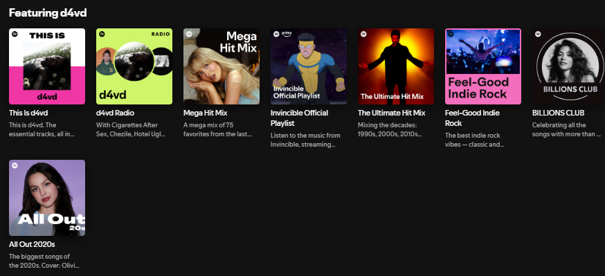 LeeMoeFlvmeee's tweet image. #SPOTIFYPLAYLIST STILL SUPPORTING #D4VD  
A DAMN SHAME
#ripCELESTE