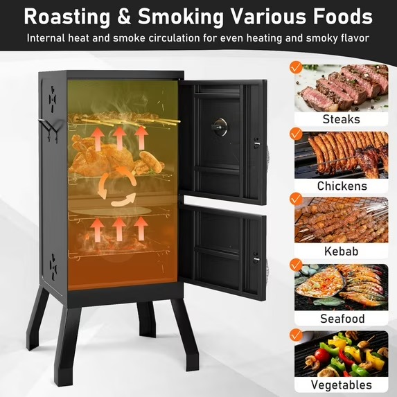 CheeperDeals's tweet image. 40'' Vertical BBQ Smoker w/Built-in Thermometer Adjustable Air Dampers for Party

🛒 sovrn.co/gzggokc

#AD #SALE #DEALS #Walmart