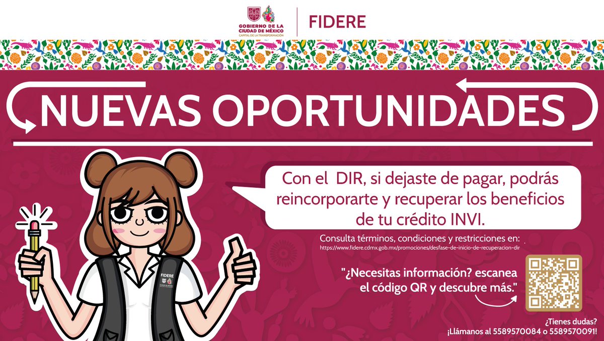 Fideicomiso de Recuperación Crediticia de la CDMX tweet media