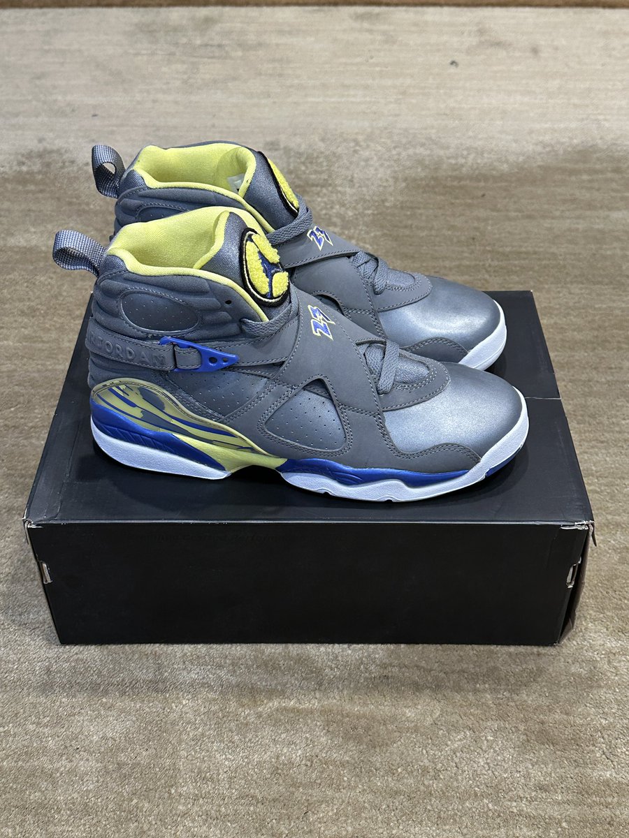 SNKRVisionista's tweet photo. I always wanted a pair and I finally got them. My Jordan Laney collection is almost complete. Jordan 8 Laney are 🔥🔥🔥

#jordan8 #jordan8laney #sneakerenthusiast #sneakerheadlife #sneakervisionista https://t.co/WEeQF4dBfH