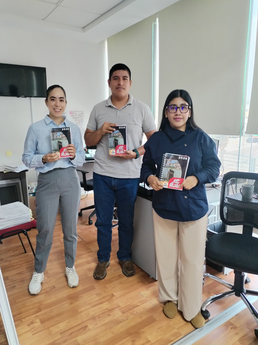 BolsaRuba's tweet photo. ¡¡Entregamos el cuaderno Yo Soy Ruba 2026!!
Una herramienta que fortalece nuestra identidad y nos conecta con los valores, la filosofía y la cultura que nos definen como equipo.
Seguimos construyendo cultura🙌 https://t.co/aZfkVUfpS2
