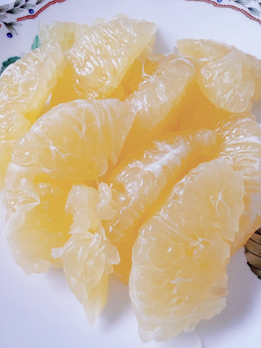 おはようございます☀️
今日は朝、八朔をいただきます🍊
今日もいい一日を。🍀