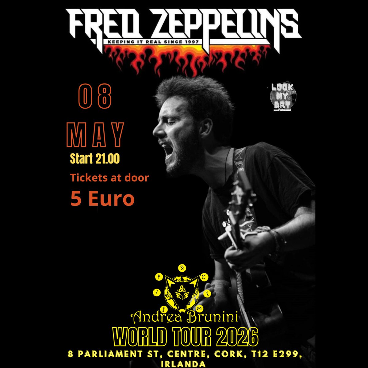 ABcantautore's tweet photo. #cork #ireland #worldtour2026 #andreabrunini
Tickets on @eventbrite
#freedzeppelins
@fredzeppelins https://t.co/XTvTXc9lHR