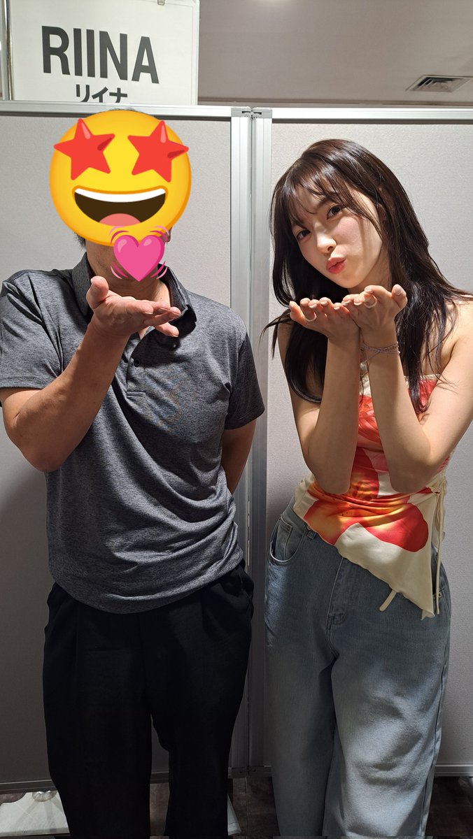 Kinniku18121's tweet image. 2025/08/22 #H1KEY 日本デビュー #リリースイベント。渋谷 TOKYO #JAPAN🇯🇵。#ツーショット撮影会。 #리이나 #RIINA #リイナ。#推し活 #K_POP #お気に入り #MyFavorite❗#自己満足😊