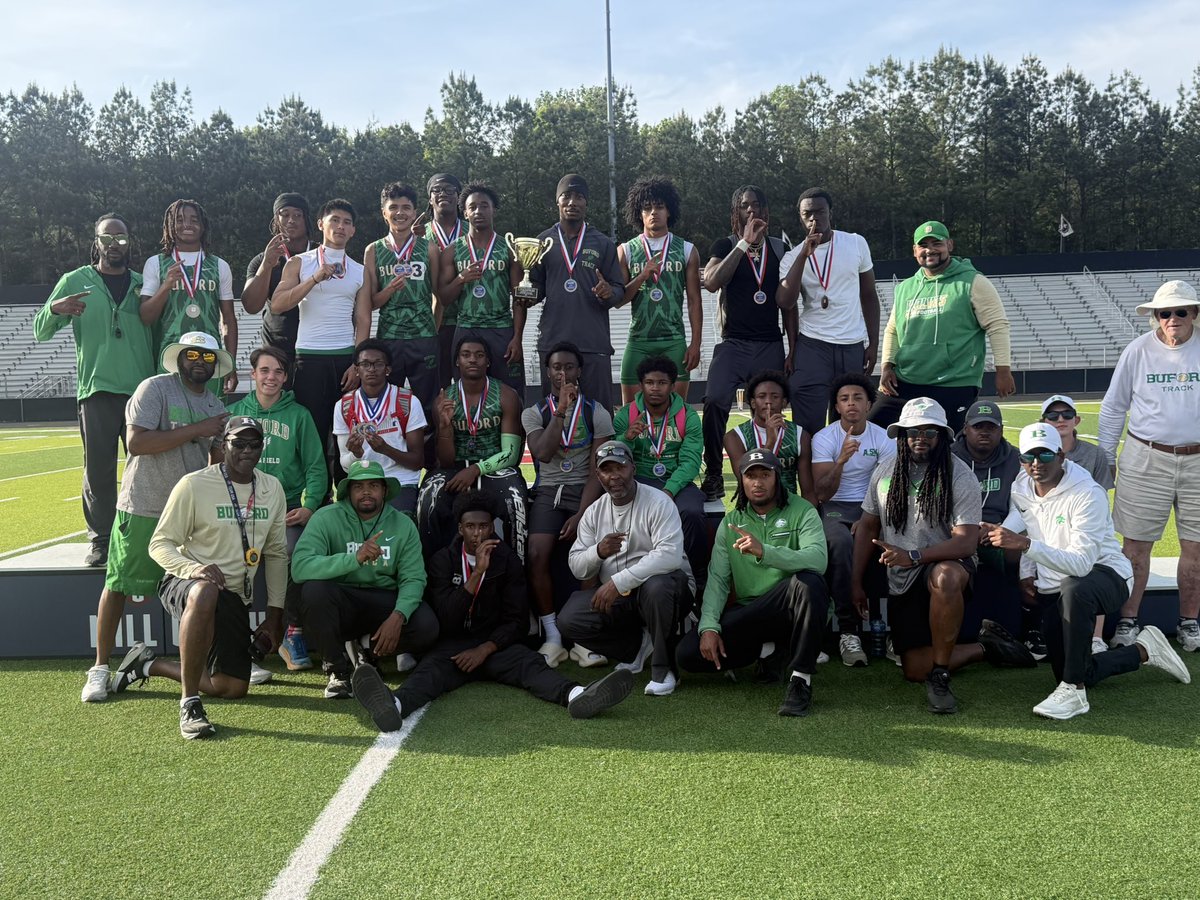 TrackBuford's tweet image. Buford Wolves have showed up for the Region track meet &amp;amp; put on a show! The Buford Boys &amp;amp; Lady Wolves BOTH go first place in today’s region championship meet! We are so proud of these athletes! 🥇🏆🔥@Coach_Davis22 @CoachDre_ @CoachPears0n #BUFORD #RunWithTheWolves🐺 #ELITE