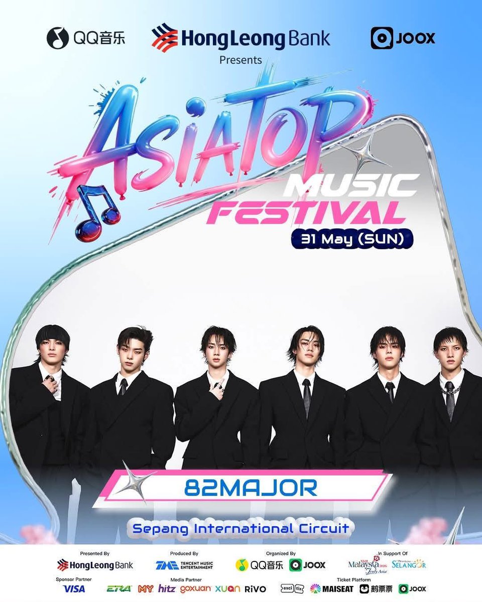 _hallyupop's tweet photo. [INFO] AsiaTop Music Festival

📆 31st May 2026
📍 Sepang International Circuit
⭐ 82MAJOR, STAYC, CRAVITY, TWS

#ASIATOPMUSICFESTIVAL #HLBPresentsAsiaTop #AsiaTop #82MAJOR #82메이저 #STAYC #스테이씨 #CRAVITY #크래비티 #TWS #투어스 https://t.co/gQdwkCyZM2