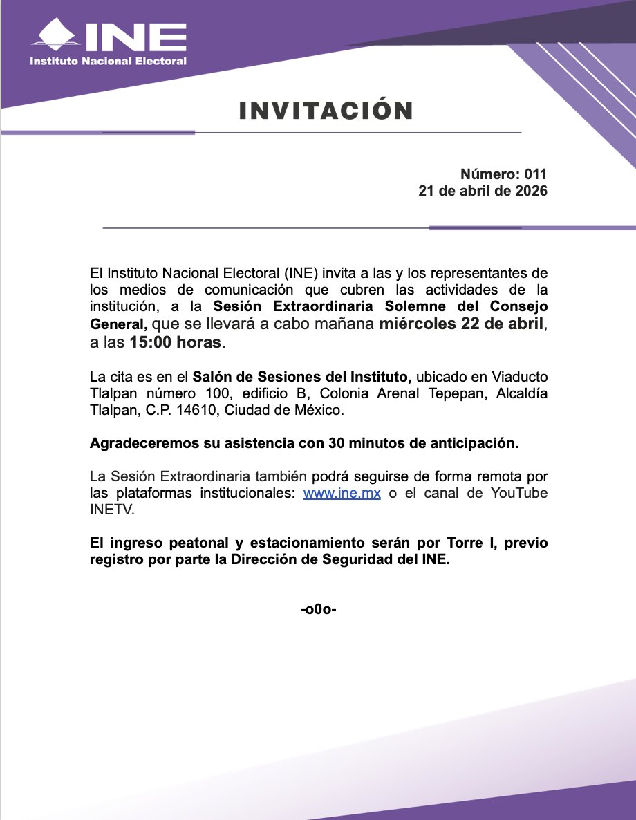 @INEMexico tweet media
