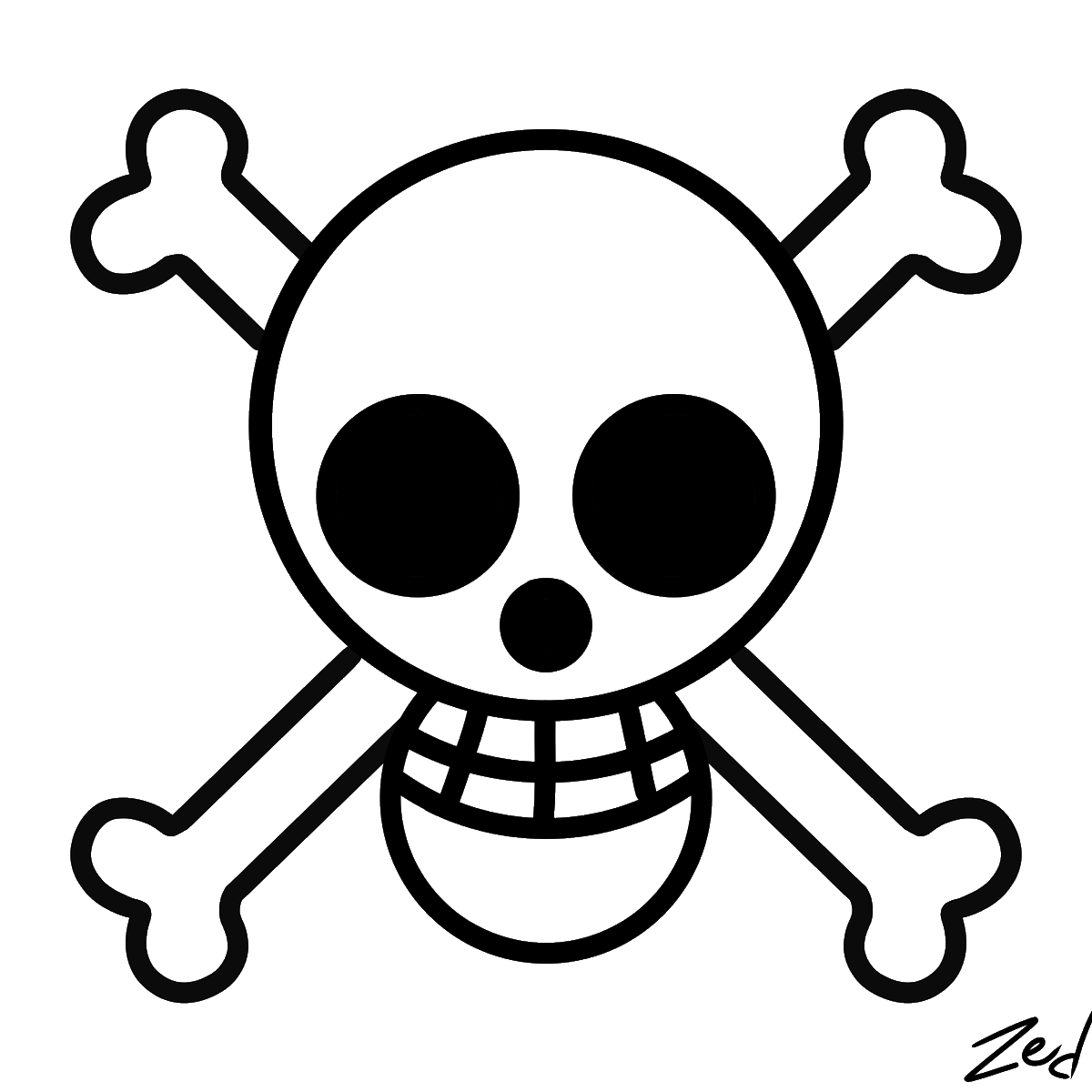 AT_Heartblossom's tweet photo. One Piece inspired jolly roger template! Please repost when you make yours, I'm so excited to see what you guys make! https://t.co/k19bb10EUV