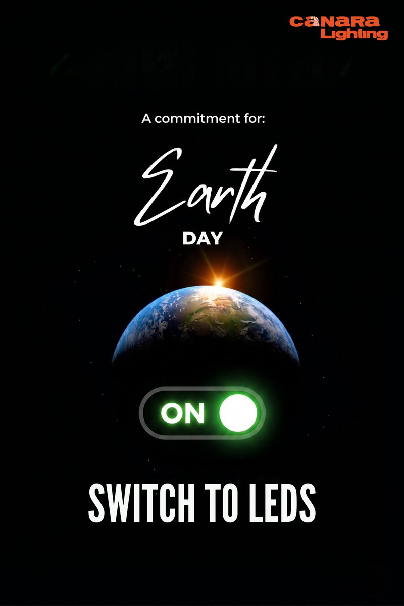 canaralighting's tweet image. Smarter light. Lower energy. Better future.

Celebrate Earth Day by making the switch from halogen to LED.

#EarthDay2026 #LEDs #canaralighting