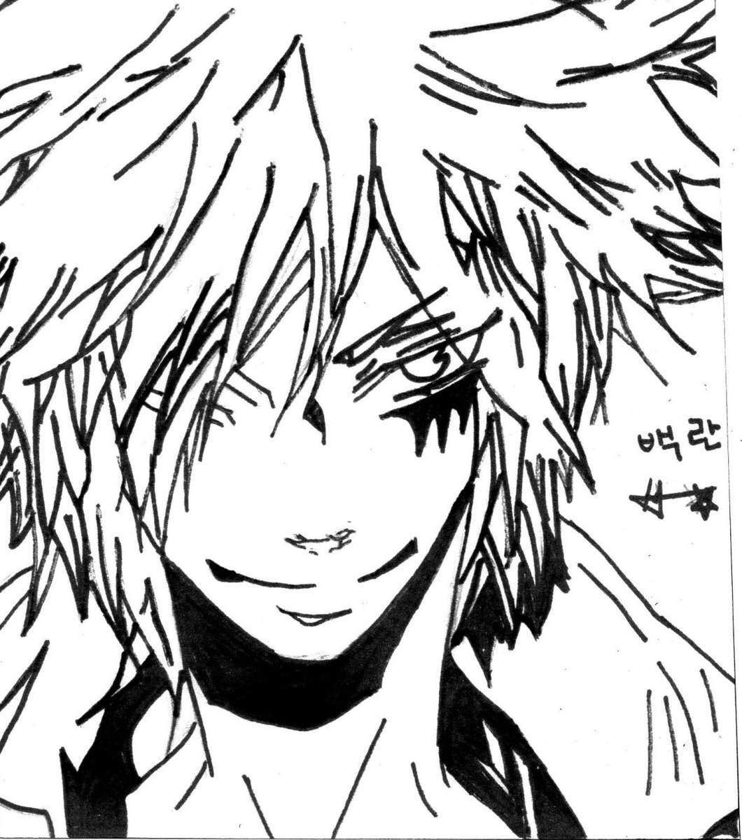 초등학생? 쯤에 그린 거 찾음. 저때 모작이었던 걸로 기억하는데 와 진짜 열심히