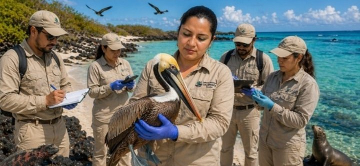 ivanmendeza's tweet photo. Atención! Científicos del Parque Nacional Galápagos han anunciado el hallazgo de una nueva playa paradisíaca en el archipiélago. Un descubrimiento que nos recuerda la importancia de proteger este patrimonio natural único en el mundo. #TareaGrupal #Itb #FakeNews #Galapagos https://t.co/nrIYYu0SOi