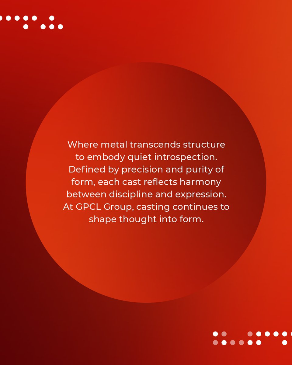 GpclGroup's tweet photo. Cast in Time: The Meditative Form

Visit to us : 🌐 https://t.co/aDtf1LcHyk

#SustainabilityMatters #SteelCasting #SteelSandCasting #InvestmentCasting #Lostwaxcasting #Stahlguss #SteelCastingFoundry #Sandguss #Trevisan #GPCLGroup #GPCL #GTCL #Rajkot #Gujarat #India https://t.co/xGbCr0R6jM