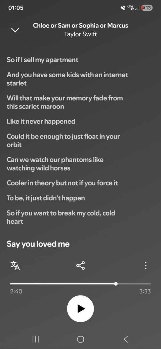 esto es una locura lamento mucho que aca se hagan los distintos y odien este discazo