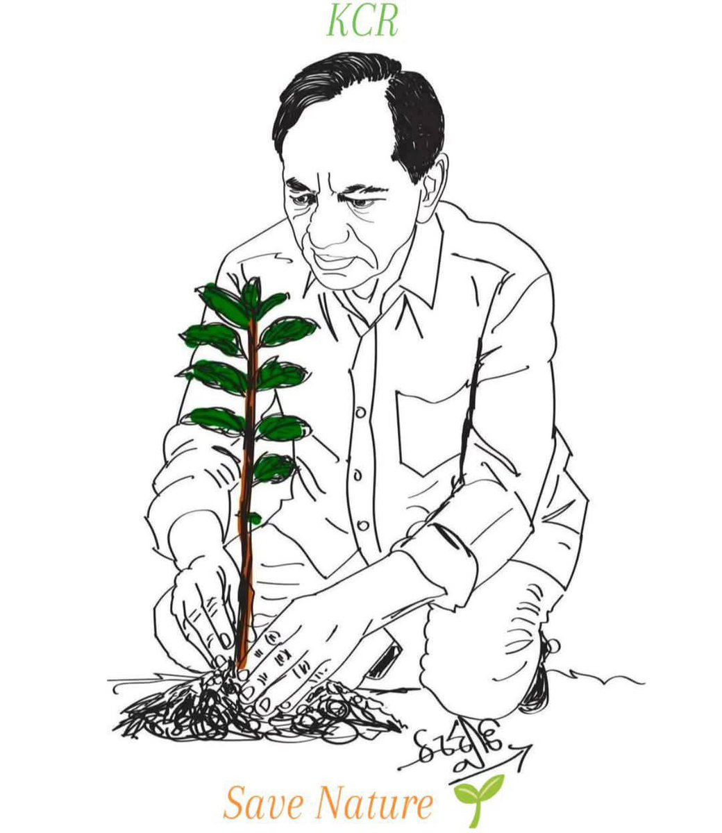SantoshKumarBRS's tweet image. On this Earth Day, let’s remind ourselves that the future we want begins with the choices we make today. Inspired by the vision of K. Chandrashekar Rao garu, planting a sapling is a promise to nurture it and protect our environment.

Nature has given us everything. It’s time we