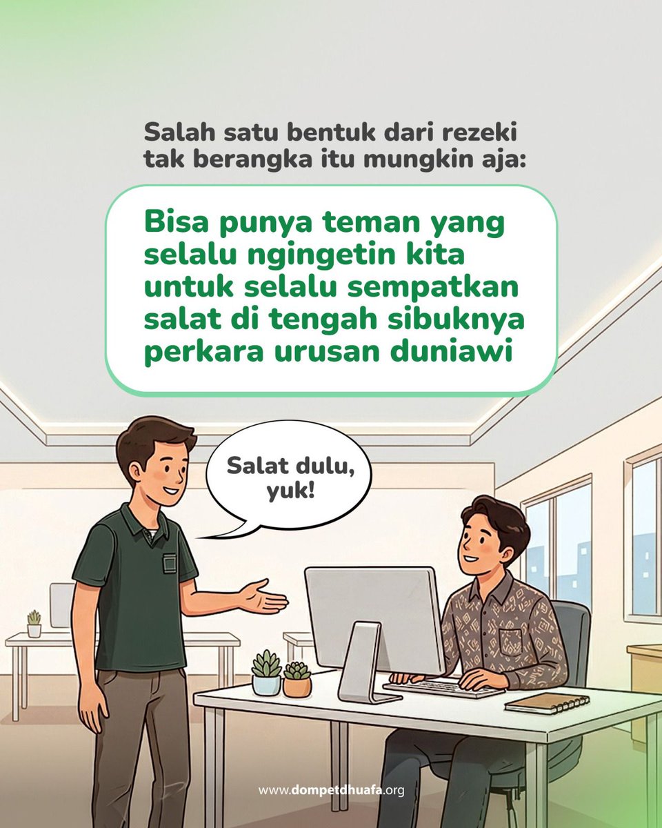 dompetdhuafaorg's tweet image. Kalau kamu punya satu teman yang seperti itu, jangan lupa ucapkan terima kasih ya 😊😇

#IslamicReminder #DompetDhuafa