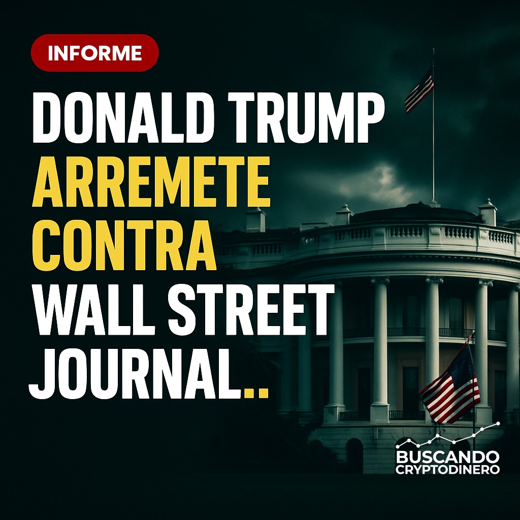 BCryptodinero's tweet image. 🇺🇸 Donald Trump arremete contra Wall Street Journal y defiende historial frente a Irán. El expresidente niega acusaciones y afirma su postura firme. #DonaldTrump #WallStreetJournal #Iran #Bitcoin #Crypto
