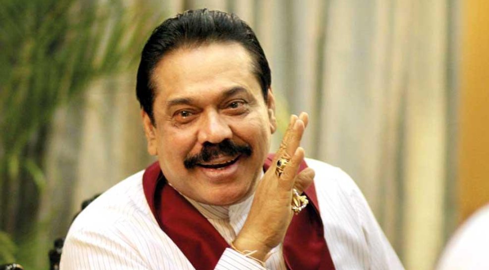 NewsCurrySL's tweet photo. 'We Have Big Plans To Regain Power. Once Revealed, They Will Be Explosive,' Mahinda Rajapaksa On SLPP. 
#lka #NewsCurry https://t.co/ehKR4hNUKv