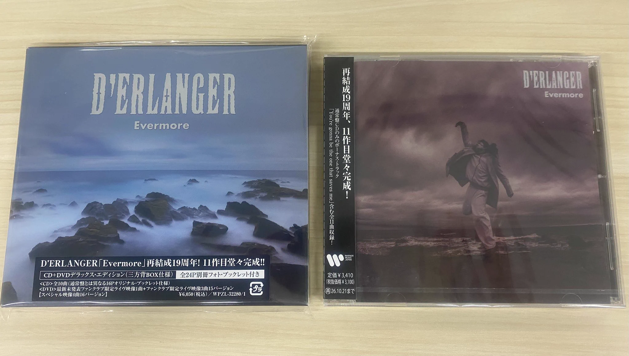 D'ERLANGER、再結成19周年記念新作『Evermore』発売