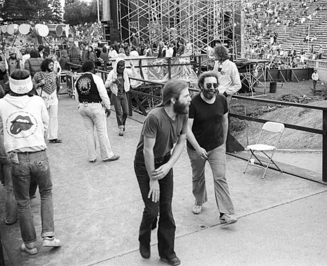 CPapasergio's tweet image. Today’s a big one 
Brent’s first official gig as a member of the #GratefulDead came on April 22, 1979 at Spartan Stadium on the campus of San Jose State University
archive.org/details/gd1979…
📷 Ed Perlstein