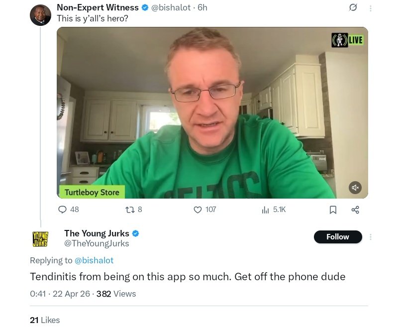 Lawferio Parody tweet media