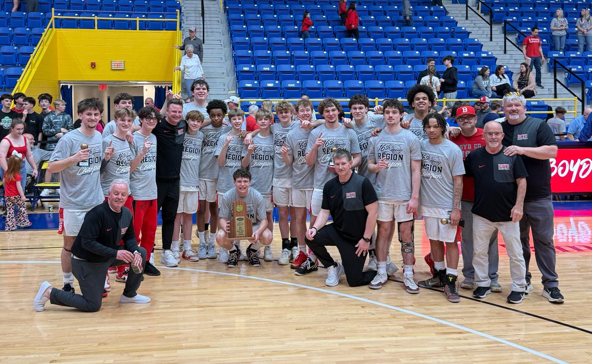boydbasketball's tweet photo. Congratulations Coach Randy Anderson @rka_4 on announcing his retirement! While at BC 2011-2026 (16 season) had a record of 347 wins 174 losses. He won 2 Regional titles, 9 District Championships and a 2A State Championship! @KoolHits1057 @Mytowntvhd @heralddispatch @WSAZsports https://t.co/DVnK92YSHD