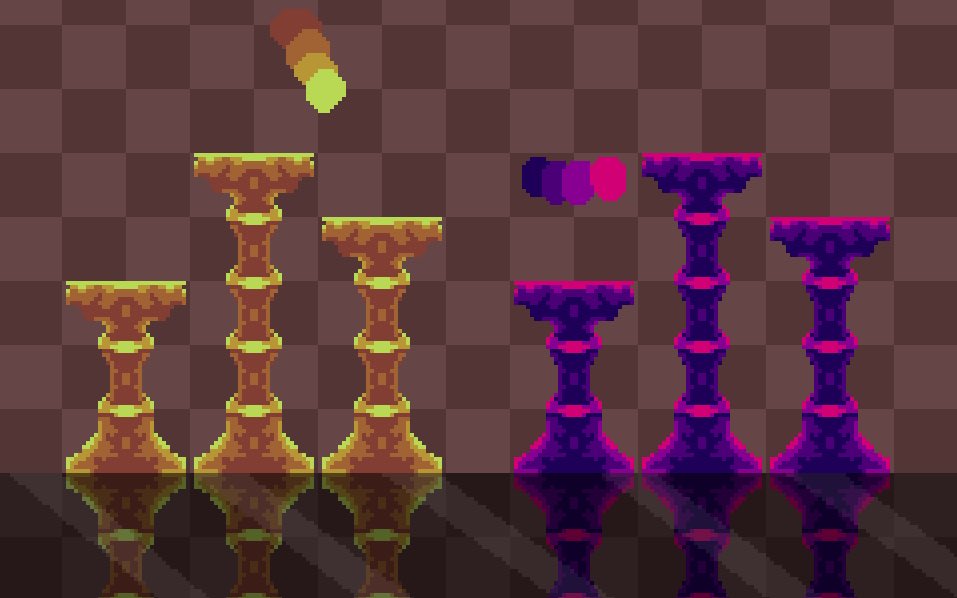 A__Soulstice's tweet photo. APRILLAR #21 some strange pillars…

#pixelart https://t.co/vd8LDAYLic