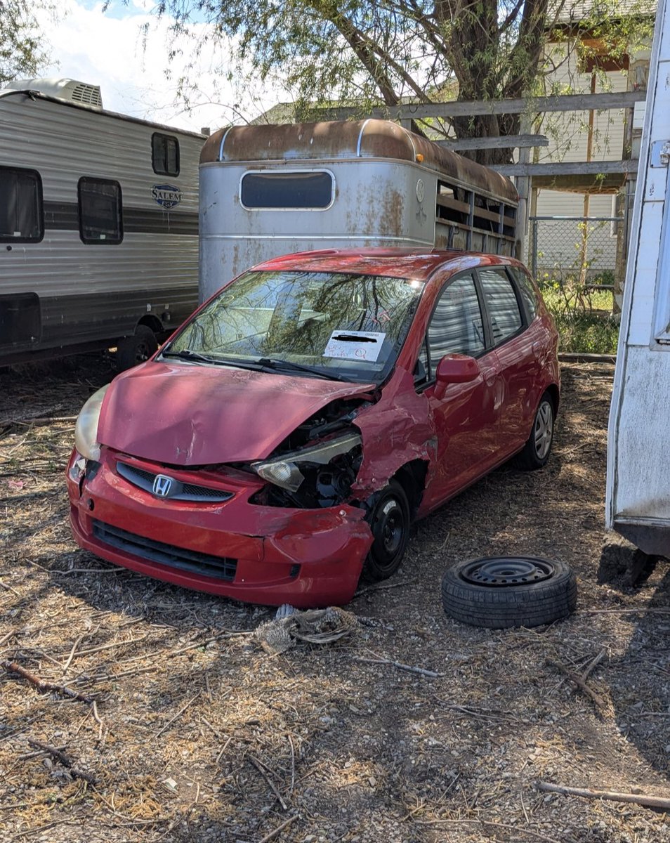 2006 Dodge Durango (Sold when I went to college)
2008 Honda Fit (bought when I dropped out of college, daily driver)
2008 Honda Fit (bought because I'm insane. Fixing currently)