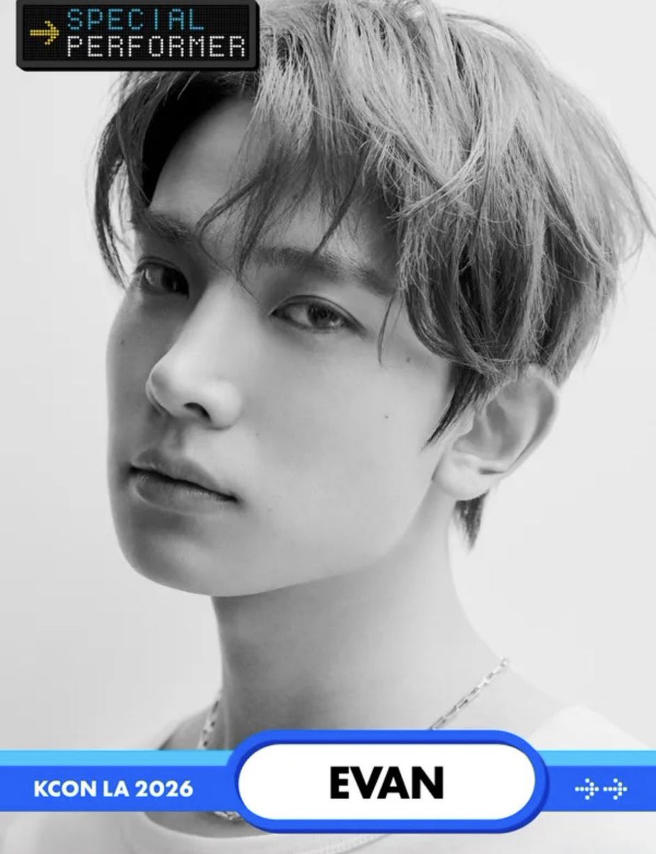 Did they just added EVAN/HEESEUNG to KCON LA 2026?!?? 😮