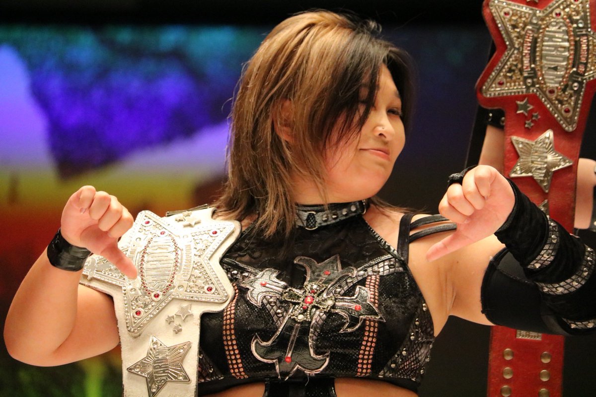 Ay, Yuzzzuki

Nunca serás como el Spray Artist y su histórico reinado con el título blanco 👎

#STARDOM #HATE #小波