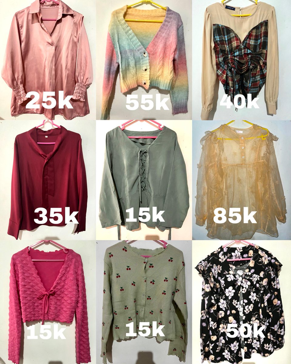My_wintaebear's tweet image. [PRELOVE BLOUSE]
Mau prelove baju2 ku sama prelove kebaya wisuda aku barangkali ada yang cocok pengiriman bisa oren dari lamongan Jawa timur yaaa.....

#prelove #blouse #kemeja #prelovebaju #preloveatasan