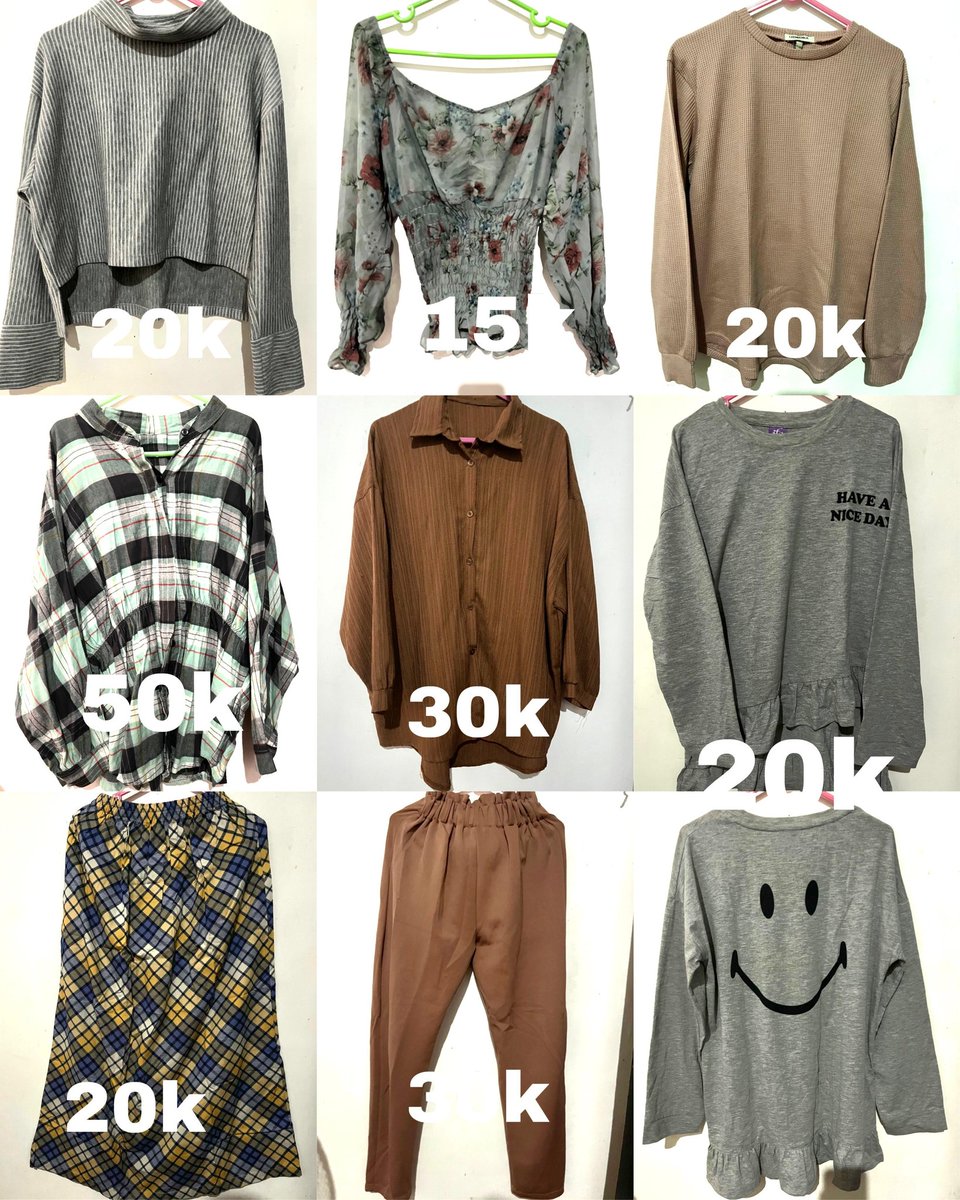 My_wintaebear's tweet image. [PRELOVE BLOUSE]
Mau prelove baju2 ku sama prelove kebaya wisuda aku barangkali ada yang cocok pengiriman bisa oren dari lamongan Jawa timur yaaa.....

#prelove #blouse #kemeja #prelovebaju #preloveatasan