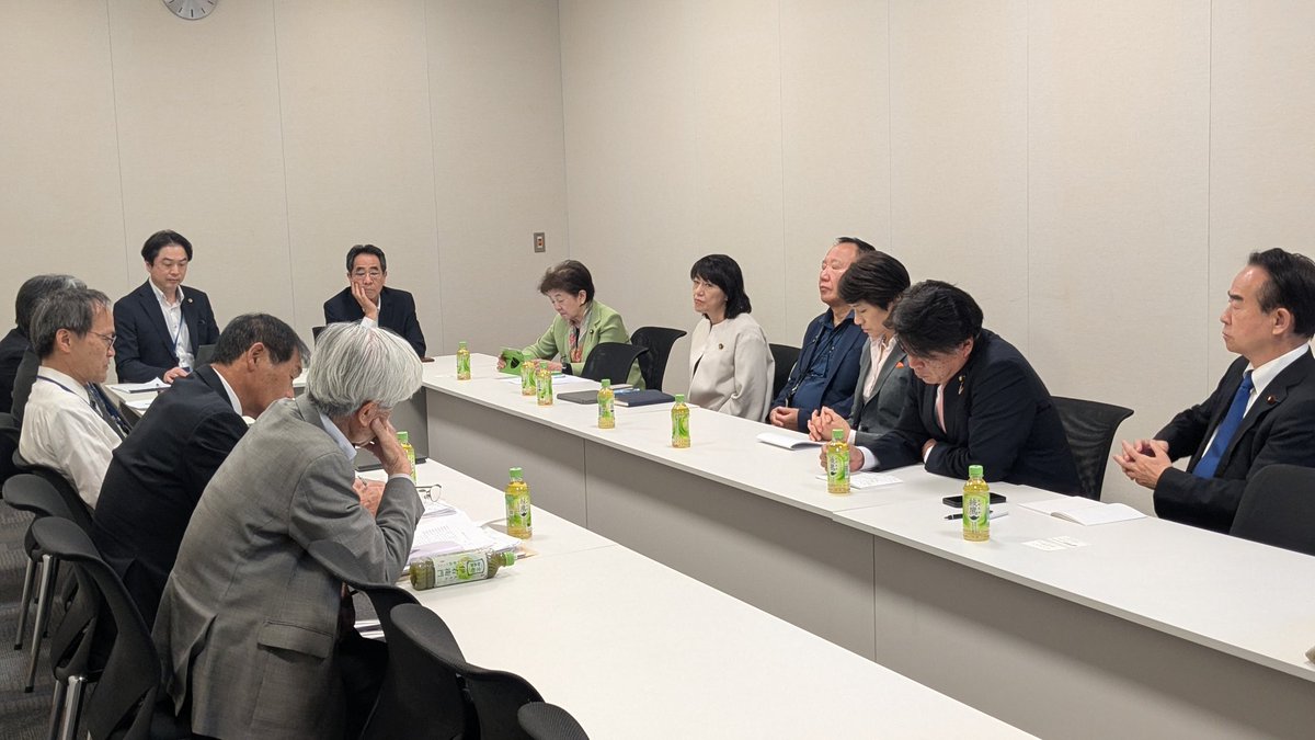 oshima_kusuo's tweet photo. 「すべての水俣病被害者の一日も早い救済を目指すコア会議」に出席しました。

早く解決できるように引き続き尽力いたします。 https://t.co/Eqlq1zm6zY