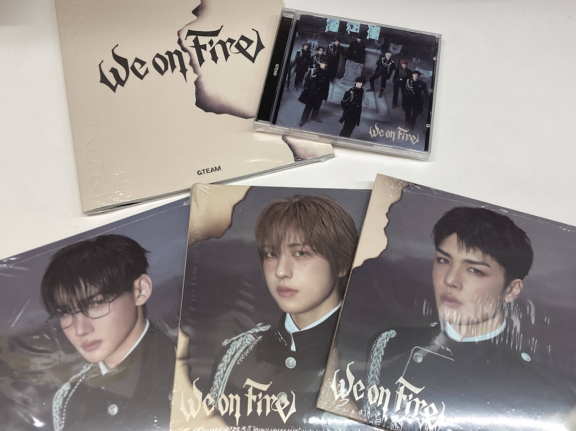 CD情報】 4/21発売 「&TEAM/We on Fire」 各種発売中✨ 🎁アニメイト