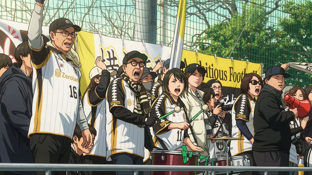 KazMATTMat's tweet photo. #福山シティFC の応援風景動画を見て、楽しそうだなっと感じた方が、沢山チームの応援に来てくれたらいいなぁ
ちなみに僕がいいと思った風景を、最近ハマっているAIでアニメ化してみた。
隅さん(#隅田航) #スタイリィ の皆さん、ありがとうございます。
#ONEFUKUYAMA #FORTHISCITY https://t.co/f6eFwO0niy