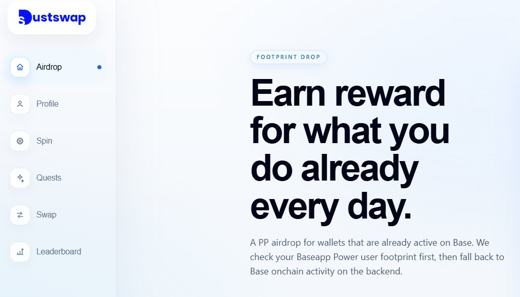 Proud to join Dustswap early community on Discord 🚀 This project looks very promising and I’m excited to support it from the beginning! #Dustswap
<a href="/Dustswap/">Leyten</a>