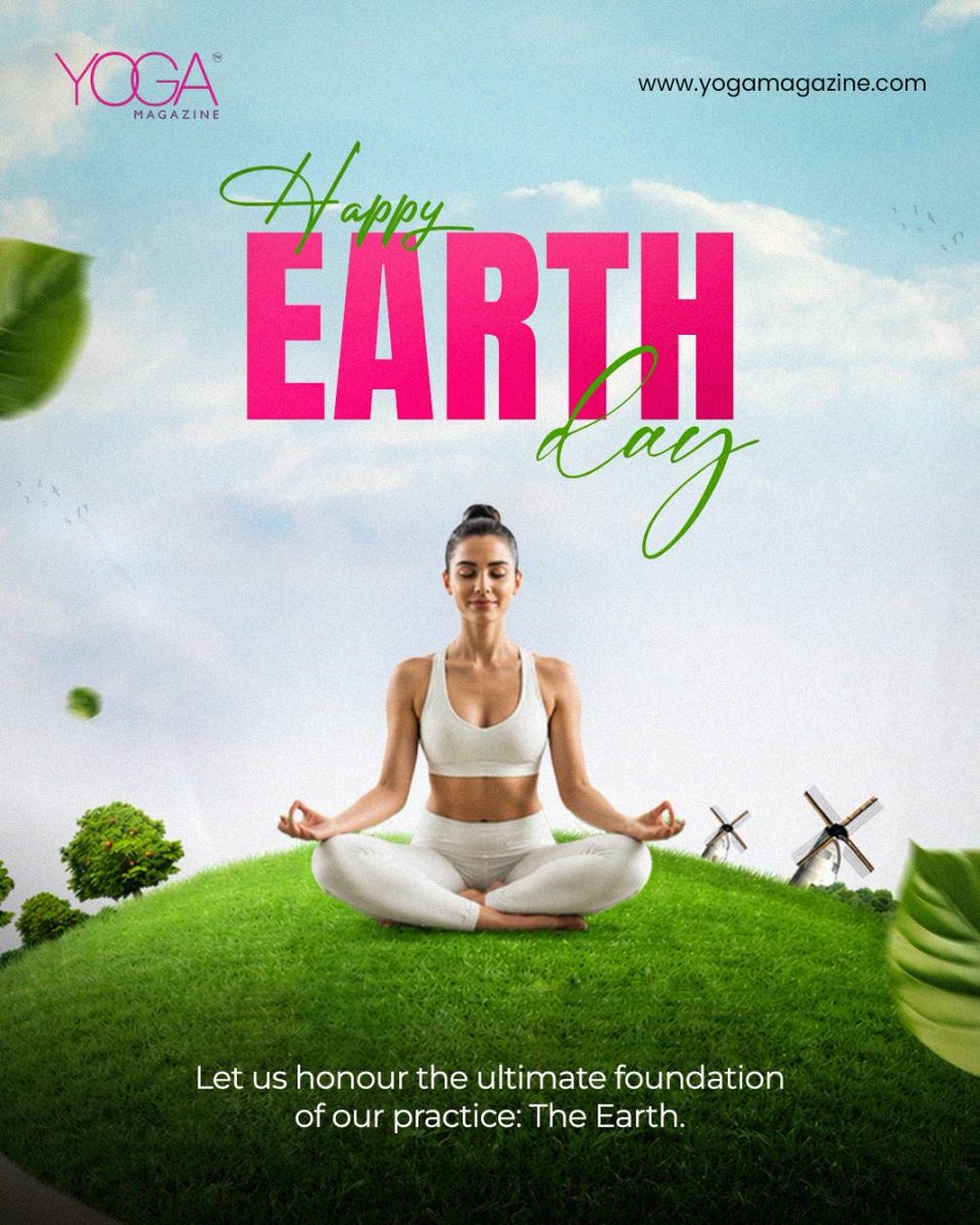myyogamagazine's tweet photo. We are not separate from the Earth. Walk gently, breathe deeply, and reconnect with nature’s rhythm.

 #EarthDay https://t.co/OP6VGJQA9M