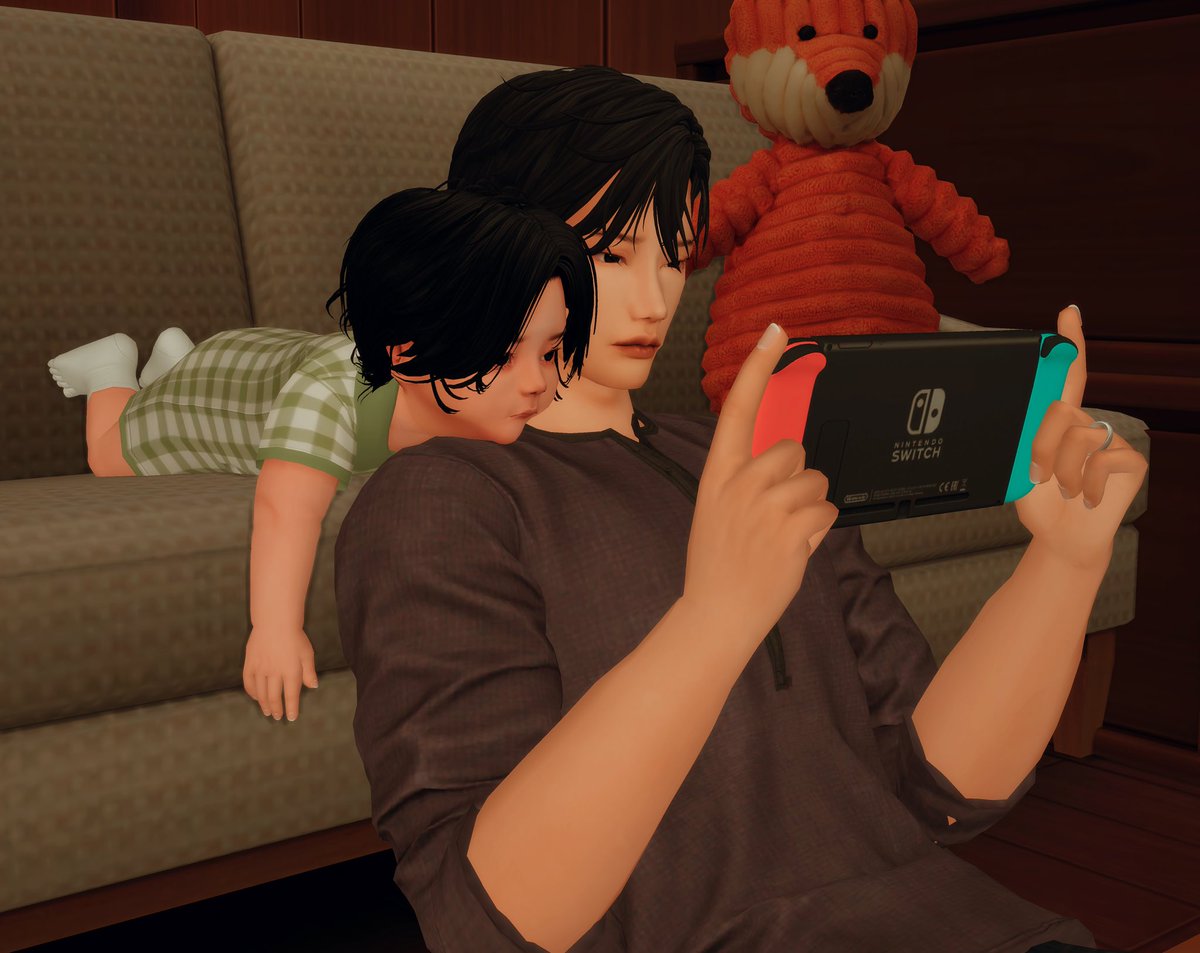 he’s recreating his family in Tomodachi Life
