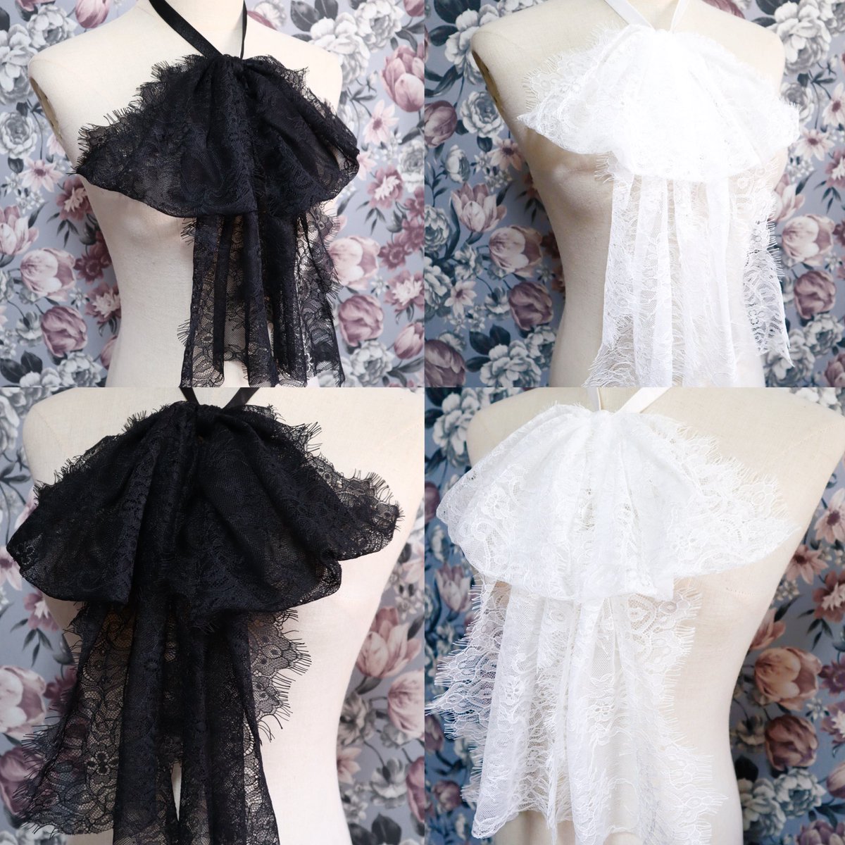 mms_ruan's tweet photo. ☩✙✣✥☩✙✣✥☩✙✣✥☩✙✣✥☩✙✣✥☩ 

✨𝒩ℯ𝓌✨
「Lace Ribbonジャボタイ」
︎︎︎︎︎︎☑︎ 𝙲𝚘𝚕𝚘𝚛: 𝙱𝚕𝚊𝚌𝚔 / 𝚆𝚑𝚒𝚝𝚎
☑︎ 𝙿𝚛𝚒𝚌𝚎:¥4,000(¥4,400)

🕰️発売日時: 2026/4/25(土)10:00

✵詳細🛒 ➠ https://t.co/lyrds24Zvs

☩✙✣✥☩✙✣✥☩✙✣✥☩✙✣✥☩✙✣✥☩ https://t.co/fvVk14LleA