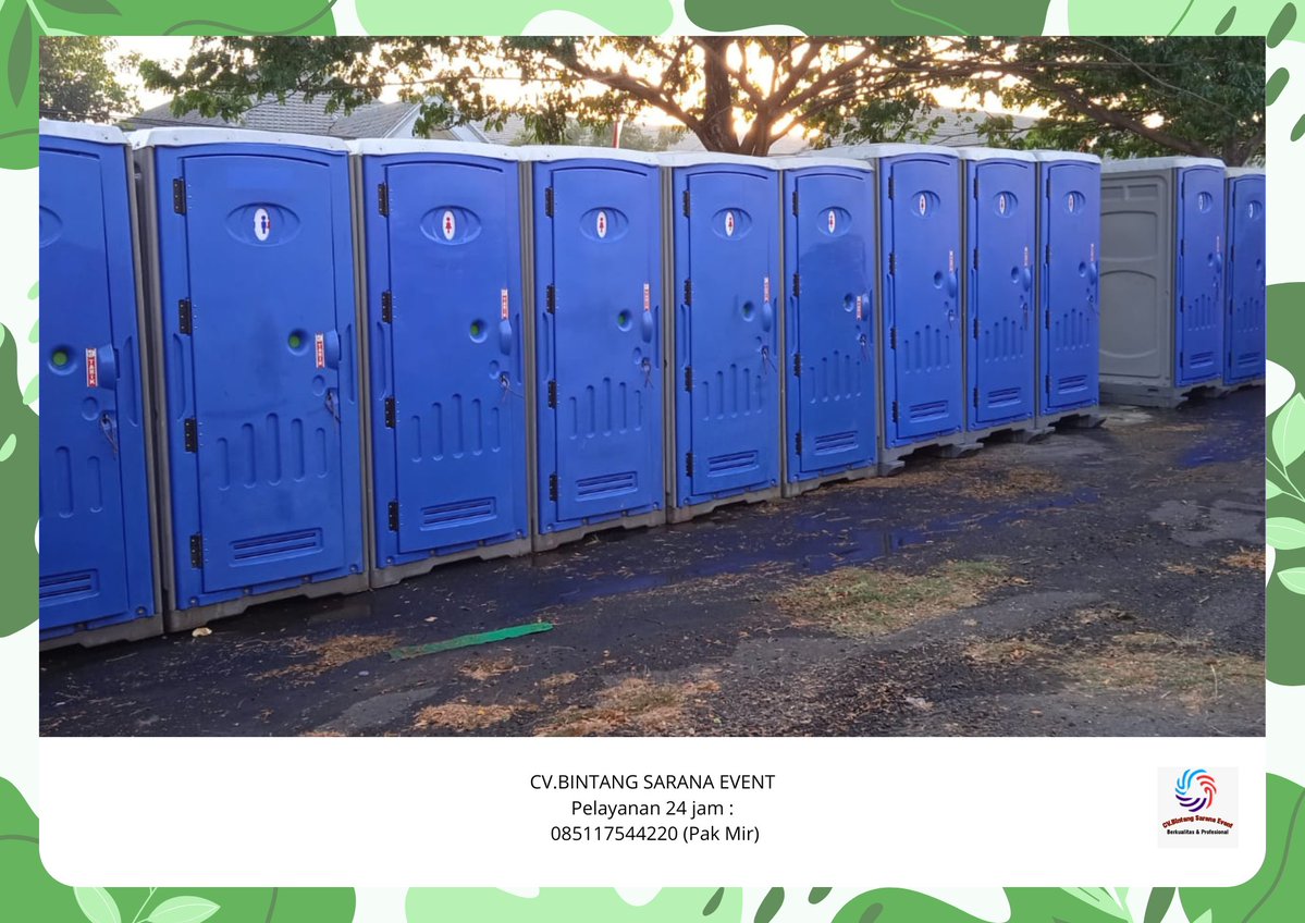 Perlengkap19558's tweet image. Pusat Jual toilet Portable Area Jakarta Barat

INFORMASI &amp;amp; PEMESANAN :

CV.BINTANG SARANA EVENT
Jl. BKKBN No. 12 Mustikajaya Bekasi Tel. 021-8251-806
E-mail. sewatoiletidsewa@gmail.com
Pelayanan 24 jam :
08121315995 (Pak Mir)
081282848417 (Weli)