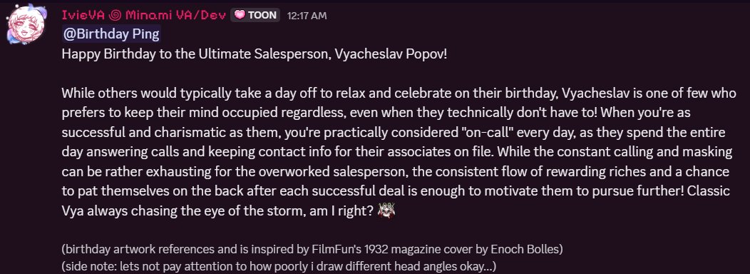 ergofangan_ofcl's tweet photo. Happy Birthday to the Ultimate Salesperson, Vyacheslav Popov!
-
-
#ErgoHeartandSoul #fangantwt #ergohs https://t.co/2vwokfO6Wd
