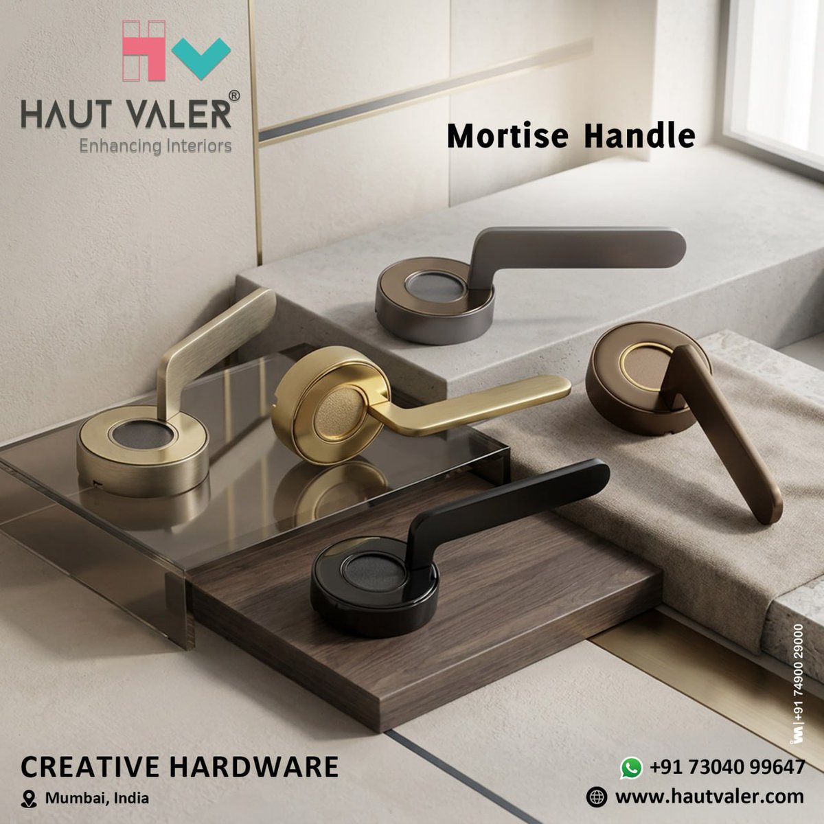 ibais_hardware's tweet photo. CREATIVE HARDWARE (MUMBAI)

📞Mr. Smit Shah : +91 73040 99647
📲https://t.co/x1gWnWK4fB
.
#MortiseHandle #DoorHardware #ArchitecturalHardware #InteriorDesign #DoorHandles #HomeImprovement #DoorLock #LuxuryHardware #ModernInteriors
.
@ibais_hardware https://t.co/YYHwJnxfa5