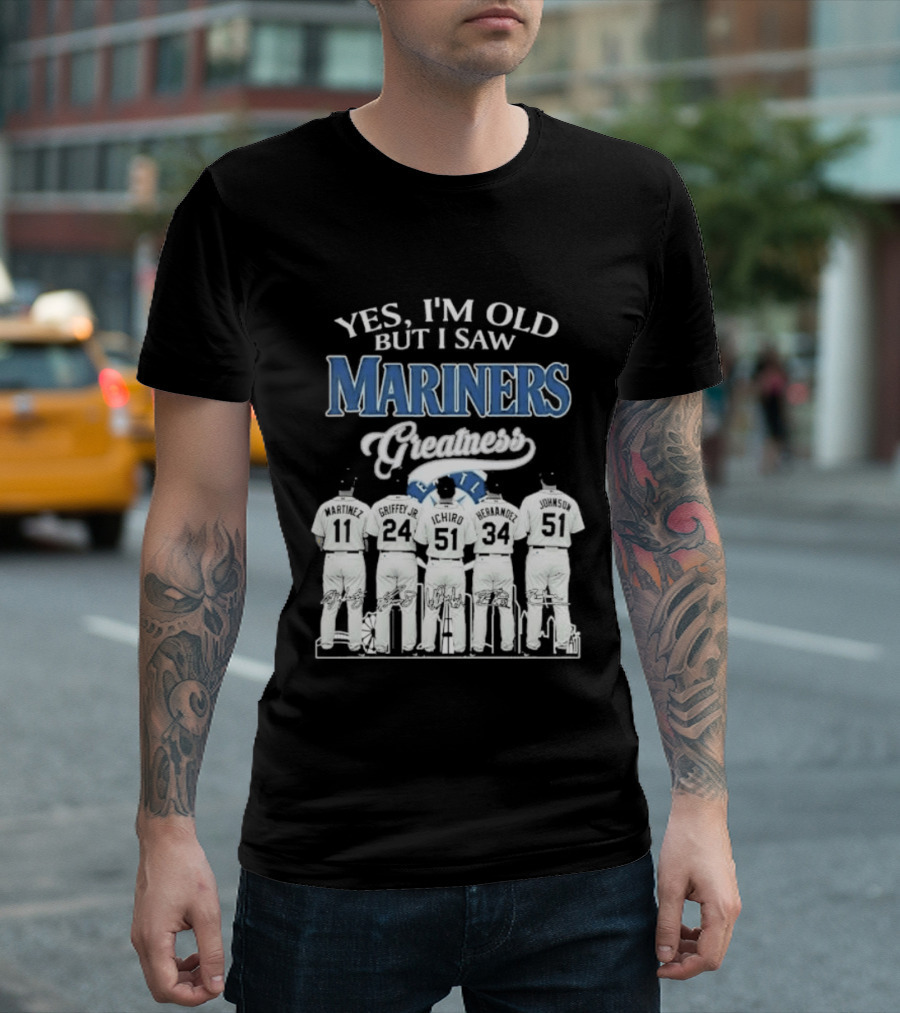 feriziabrand's tweet image. Tell me I’m not alone: There’s something magical about wearing a shirt that celebrates Mariners greatness! This takes me back to the unforgettable games and legendary players. ferizia.com/product/t-shir…

#Mariners #Baseball #Seattle #MLB #Nostalgia