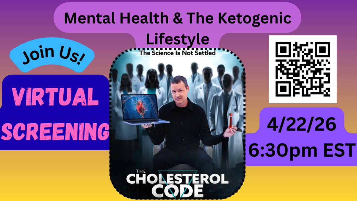 Join us tonight for this online free screening of The Cholesterol Code ...